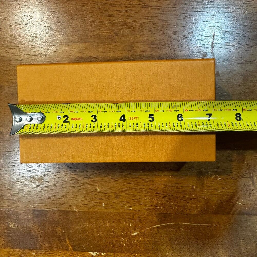 Louis Vuitton Orange Pull Drawer Empty Gift Box 7x3.5x3 - Picture 4 of 6